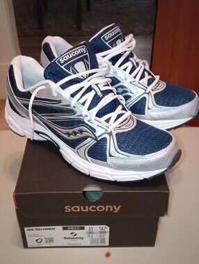 Saucony Navy and Silver Men's Running Sneakers